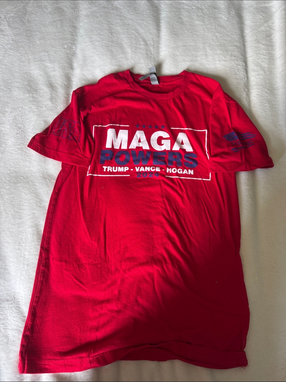 MAGA Powers Red Graphic Tee